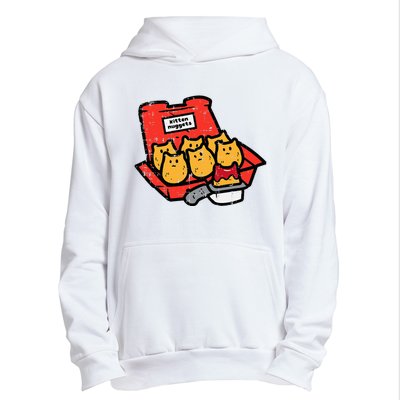 Kitten Nuggets Cute Fast Food Cat Food Lover Urban Pullover Hoodie