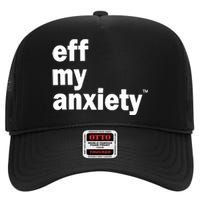 Kimberly Nichols Eff My Anxiety High Crown Mesh Back Trucker Hat