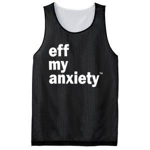 Kimberly Nichols Eff My Anxiety Mesh Reversible Basketball Jersey Tank