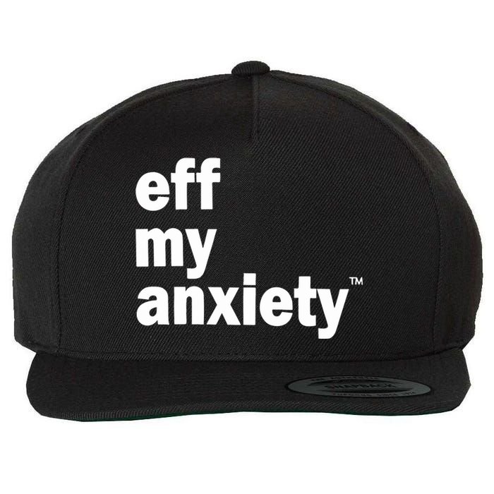 Kimberly Nichols Eff My Anxiety Wool Snapback Cap