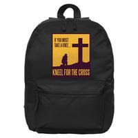 Kneel For The Cross Christian 16 in Basic Backpack