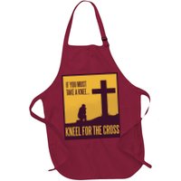 Kneel For The Cross Christian Apron