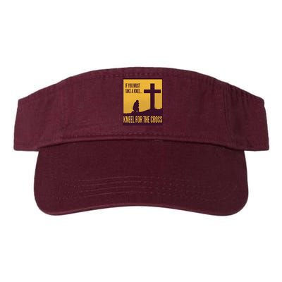 Kneel For The Cross Christian Visor