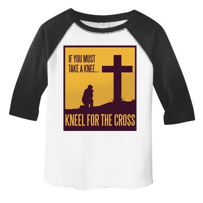 Kneel For The Cross Christian Toddler Fine Jersey T-Shirt