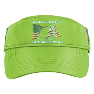 Kneel For The Fallen US Troops Adult Drive Performance Visor