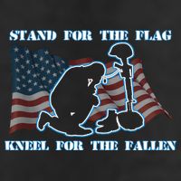 Kneel For The Fallen US Troops Cool Comfort Performance Bucket Hat