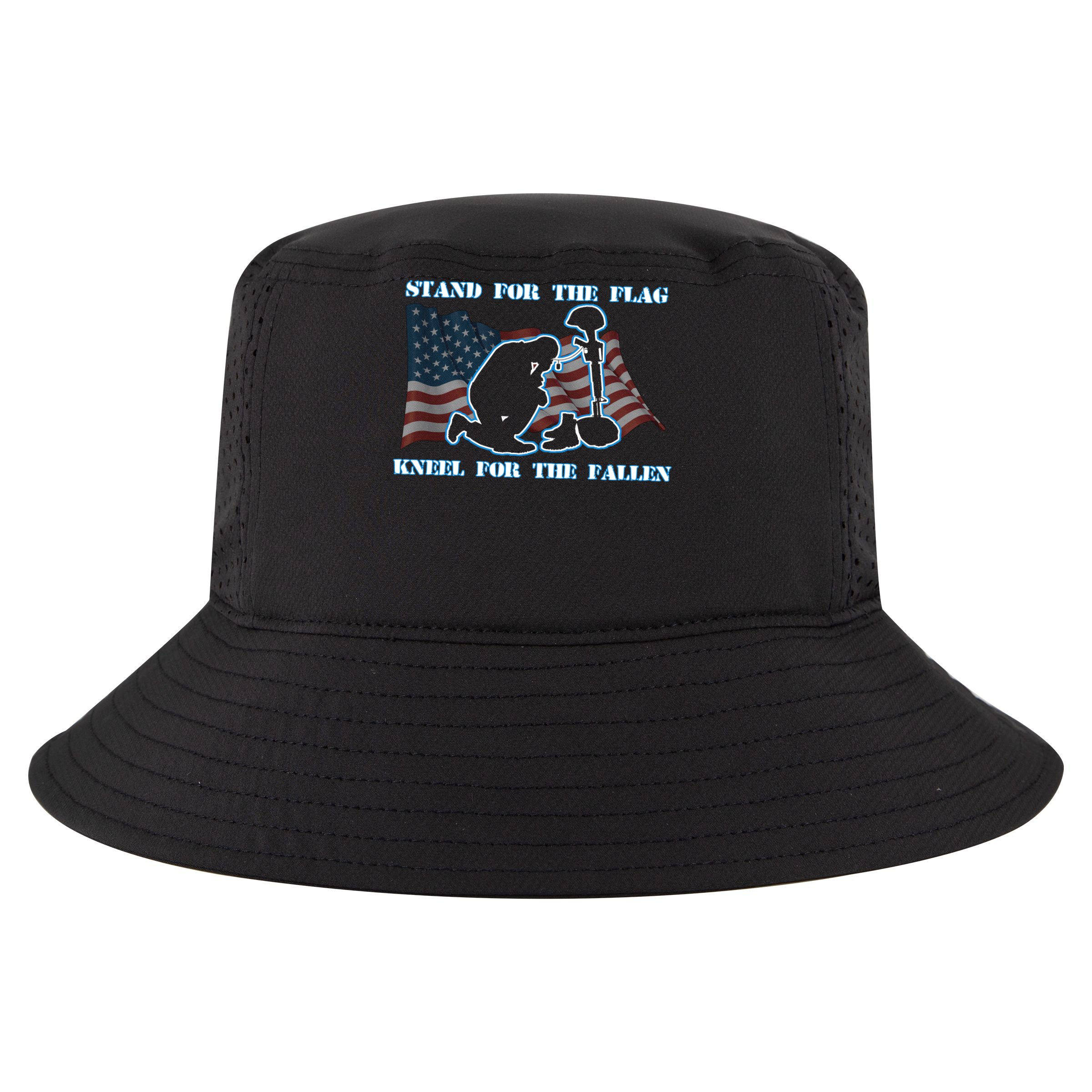 Kneel For The Fallen US Troops Apron