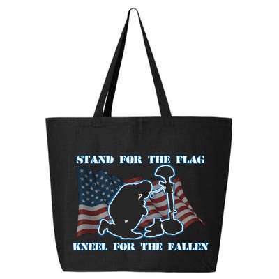 Kneel For The Fallen US Troops 25L Jumbo Tote