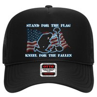 Kneel For The Fallen US Troops Trucker Hat