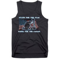 Kneel For The Fallen US Troops Tank Top