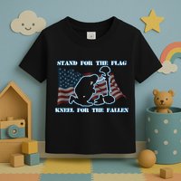 Kneel For The Fallen US Troops Toddler T-Shirt