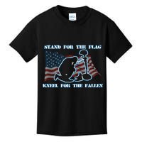 Kneel For The Fallen US Troops Kids T-Shirt