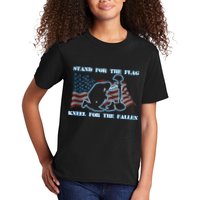 Kneel For The Fallen US Troops Kids T-Shirt