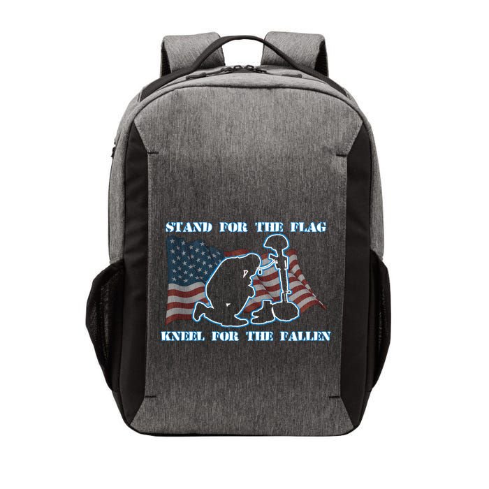 Kneel For The Fallen US Troops Vector Backpack