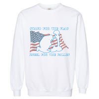 Kneel For The Fallen US Troops Garment-Dyed Sweatshirt