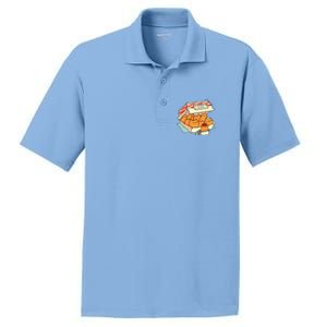 Kitten Nuggets Fast Food Cat PosiCharge RacerMesh Polo