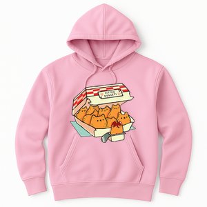 Kitten Nuggets Fast Food Cat Hoodie