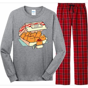 Kitten Nuggets Fast Food Cat Long Sleeve Pajama Set