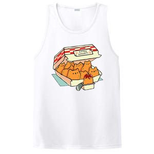 Kitten Nuggets Fast Food Cat PosiCharge Competitor Tank