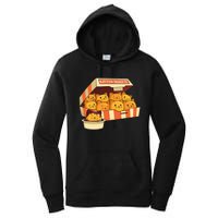 Kitten Nuggets Funny Cats & Chicken Nuggets Lover Funny Cat Women's Pullover Hoodie