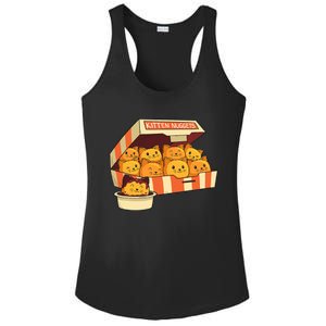 Kitten Nuggets Funny Cats & Chicken Nuggets Lover Funny Cat Ladies PosiCharge Competitor Racerback Tank