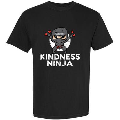 Kindness Ninja Funny Unity Day Orange Anti Bullying Garment-Dyed Heavyweight T-Shirt