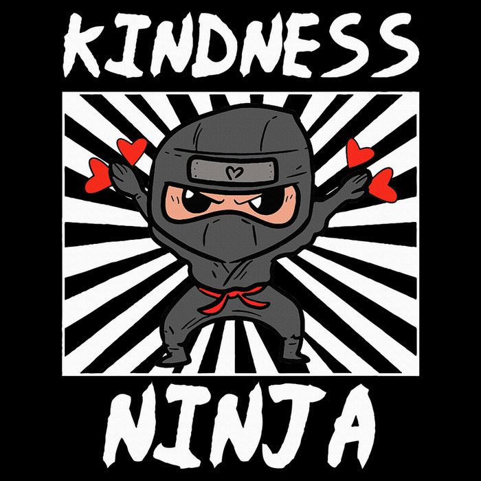 Kindness Ninja Funny Unity Day Orange Anti Bullying Cooling Performance Crew T-Shirt
