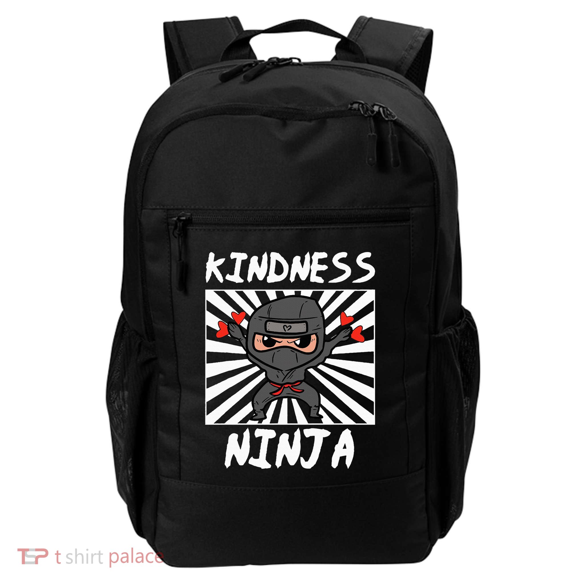 Kindness Ninja Funny Unity Day Orange Anti Bullying Backpack