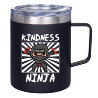 Kindness Ninja Funny Unity Day Orange Anti Bullying 12oz Stainless Steel Coffee Mug