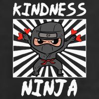 Kindness Ninja Funny Unity Day Orange Anti Bullying 12oz Stainless Steel Coffee Mug