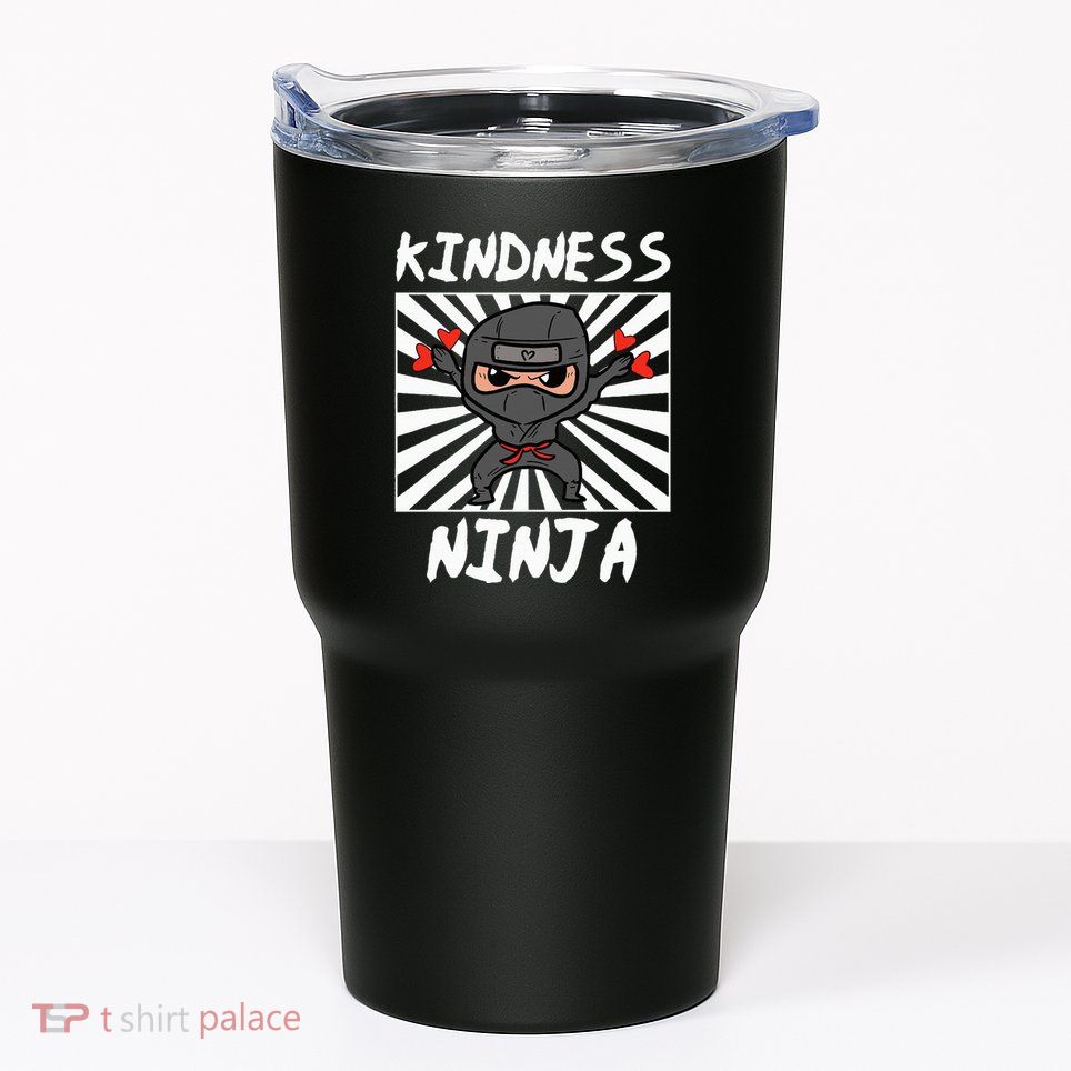 Kindness Ninja Funny Unity Day Orange Anti Bullying Tumbler