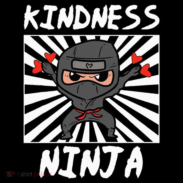 Kindness Ninja Funny Unity Day Orange Anti Bullying Zip Tote Bag