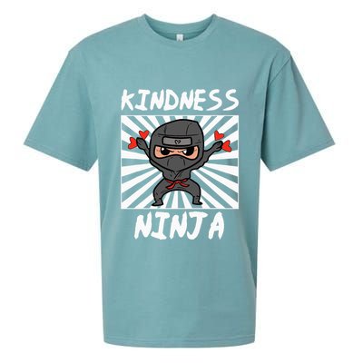 Kindness Ninja Funny Unity Day Orange Anti Bullying Sueded Cloud Jersey T-Shirt