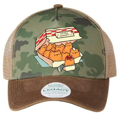 Kitten Nuggets Fast Food Cat By Tobe Fonseca Legacy Tie Dye Trucker Hat