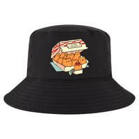 Kitten Nuggets Fast Food Cat By Tobe Fonseca Cool Comfort Performance Bucket Hat