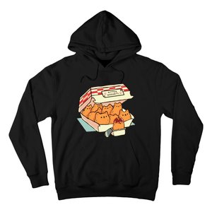 Kitten Nuggets Fast Food Cat By Tobe Fonseca Hoodie