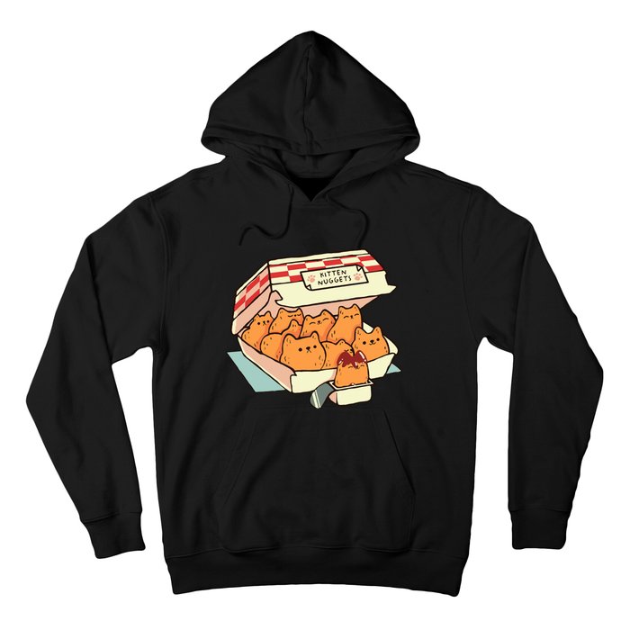 Kitten Nuggets Fast Food Cat By Tobe Fonseca Hoodie