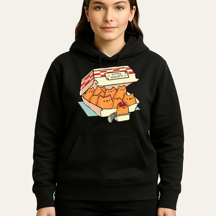 Kitten Nuggets Fast Food Cat By Tobe Fonseca Hoodie