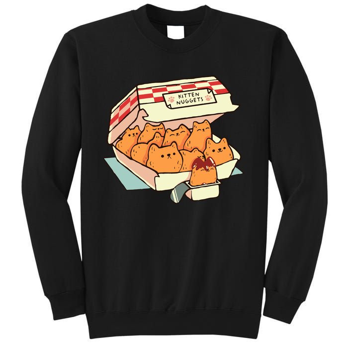 Kitten Nuggets Fast Food Cat By Tobe Fonseca Sweatshirt