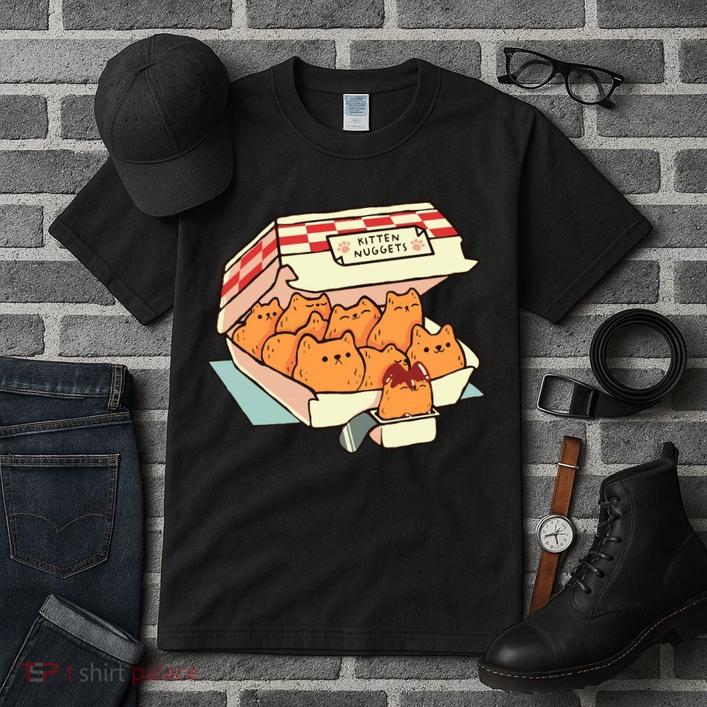 Kitten Nuggets Fast Food Cat By Tobe Fonseca Tall T-Shirt
