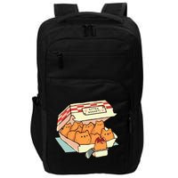 Kitten Nuggets Fast Food Cat By Tobe Fonseca Impact Tech Backpack