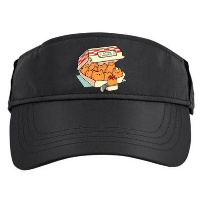 Kitten Nuggets Fast Food Cat By Tobe Fonseca Adult Drive Performance Visor