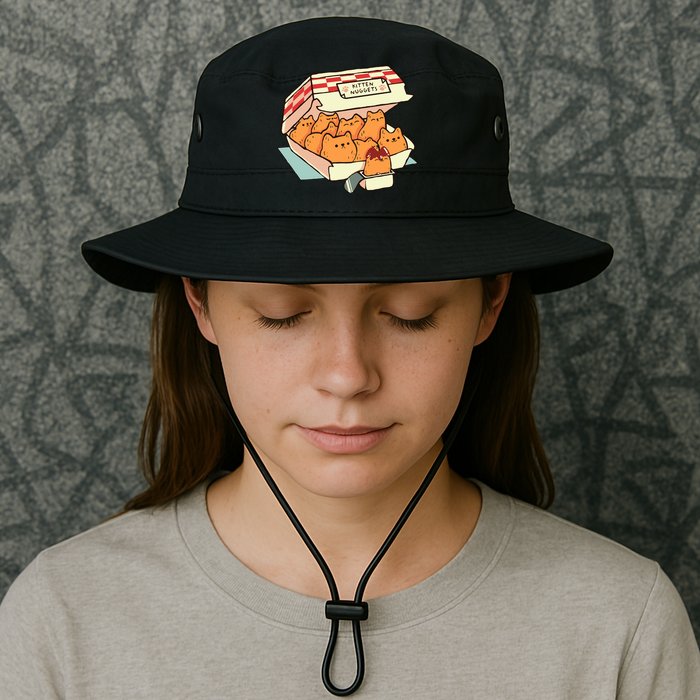 Kitten Nuggets Fast Food Cat By Tobe Fonseca Bucket Hat