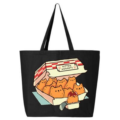 Kitten Nuggets Fast Food Cat By Tobe Fonseca 25L Jumbo Tote