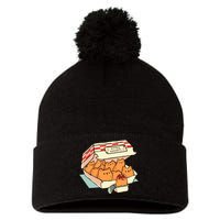 Kitten Nuggets Fast Food Cat By Tobe Fonseca Pom Pom 12in Knit Beanie