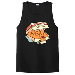 Kitten Nuggets Fast Food Cat By Tobe Fonseca PosiCharge Competitor Tank