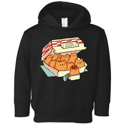 Kitten Nuggets Fast Food Cat By Tobe Fonseca Toddler Hoodie
