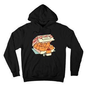 Kitten Nuggets Fast Food Cat By Tobe Fonseca Tall Hoodie