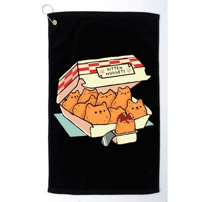 Kitten Nuggets Fast Food Cat By Tobe Fonseca Golf Towel