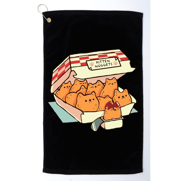 Kitten Nuggets Fast Food Cat By Tobe Fonseca Golf Towel